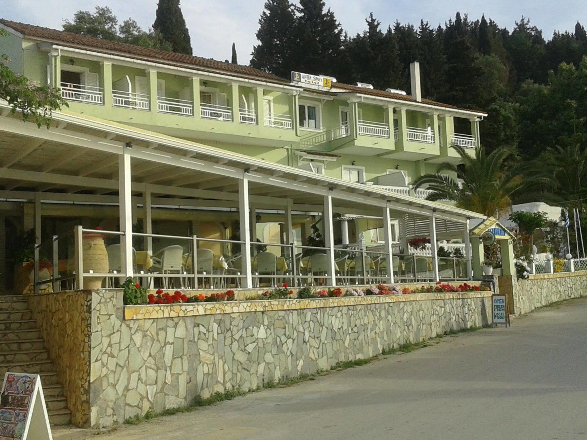 Hotel Golden Sunset Mpoukaris Exteriér fotografie
